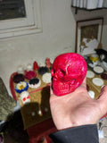 Décoration Tête de Mort en Plâtre – Pièce Artistique Unique & Chic