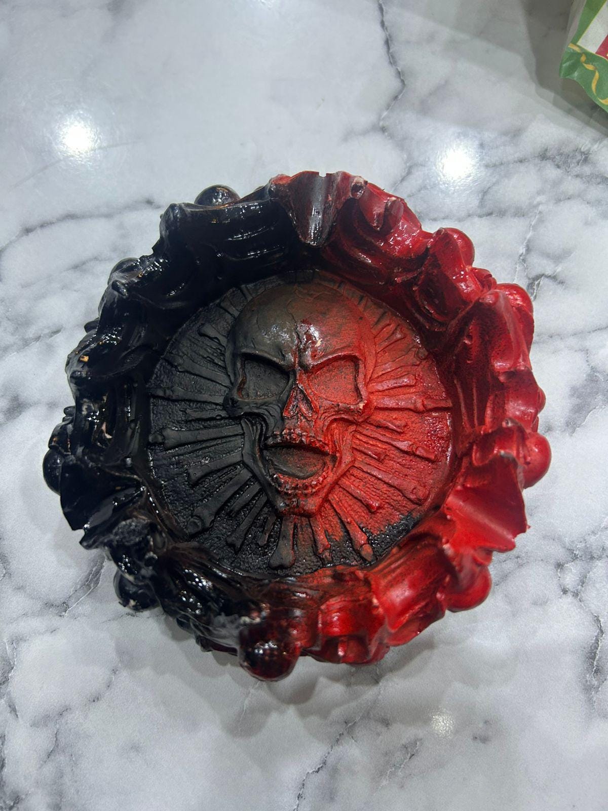 Cendrier Crâne  Édition Artisanale Unique